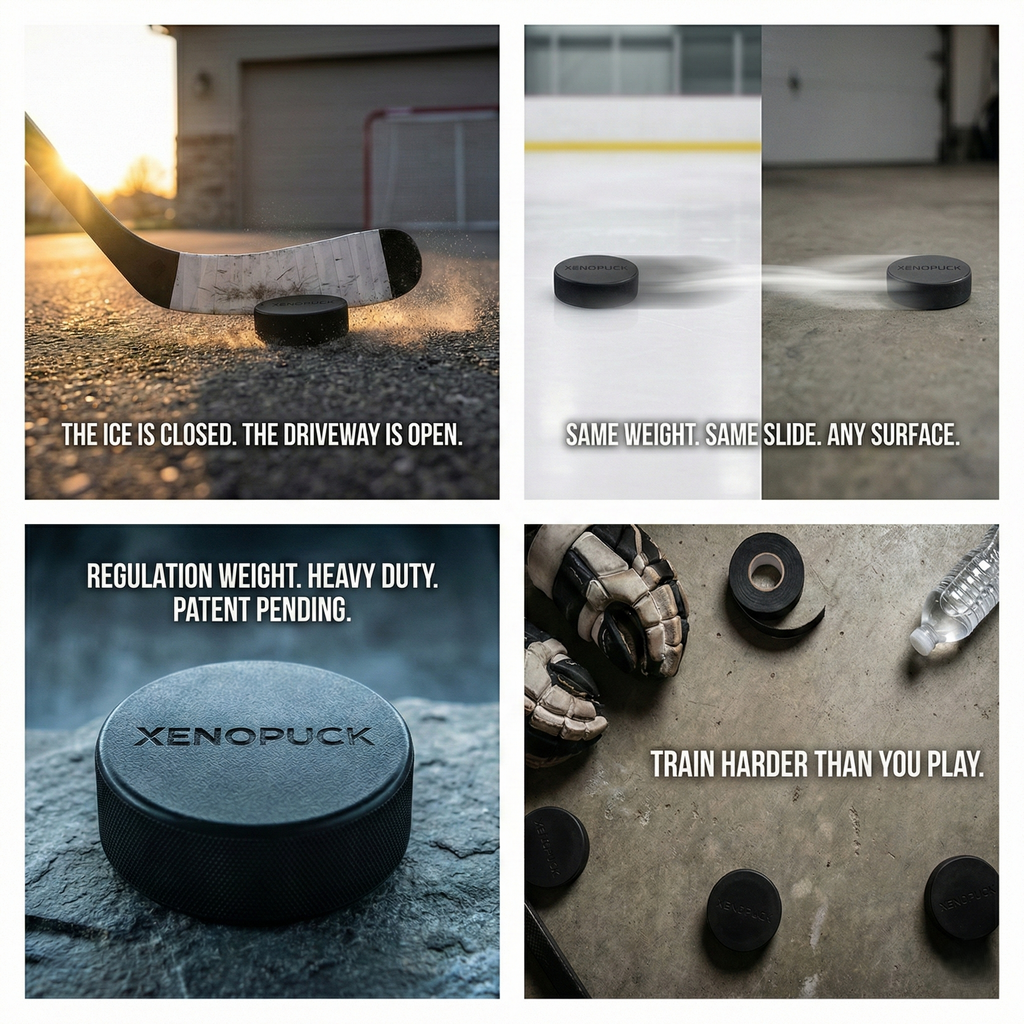 XenoPuck - off ice puck